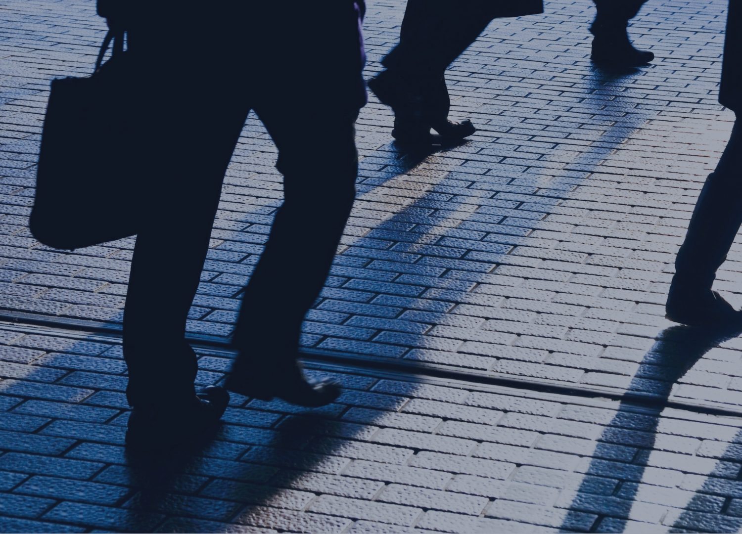 An employee leaving work