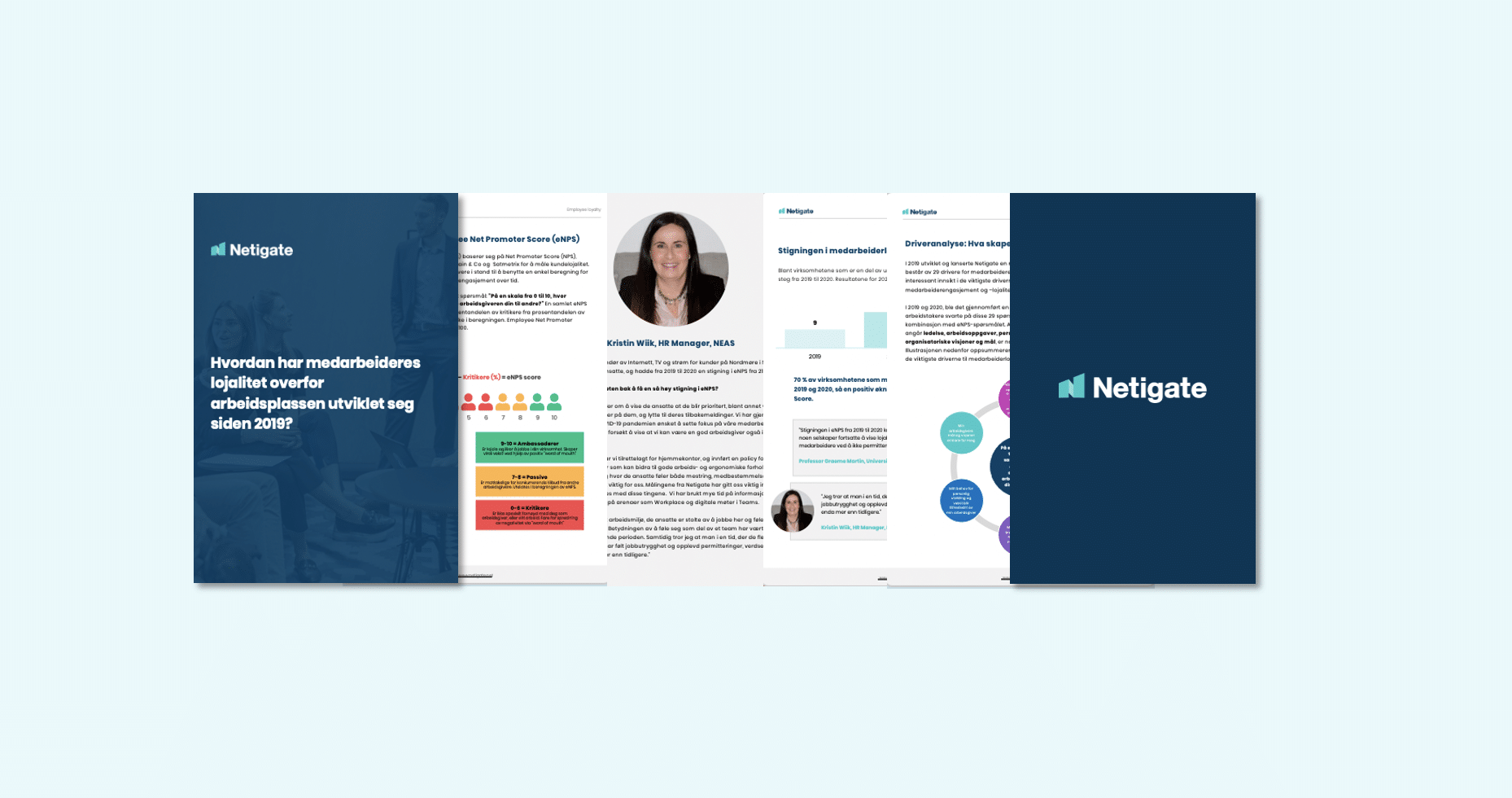illustrasjon for rapport om medarbeideres lojalitet 2019-2021