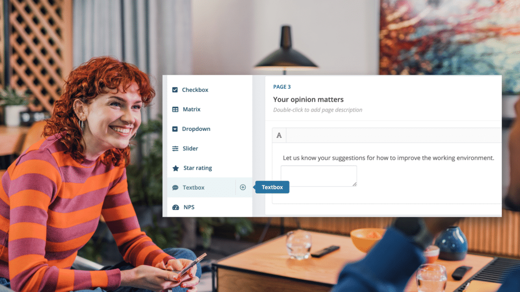Ask and analyse open-ended questions with Netigate. 