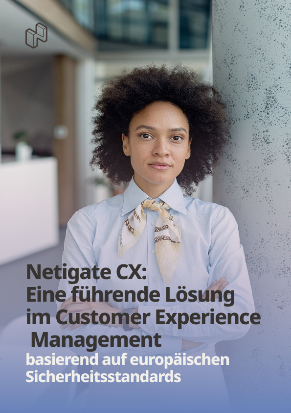 Netigate CX Broschüre