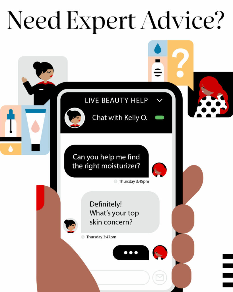 Sephora Live Beauty Help