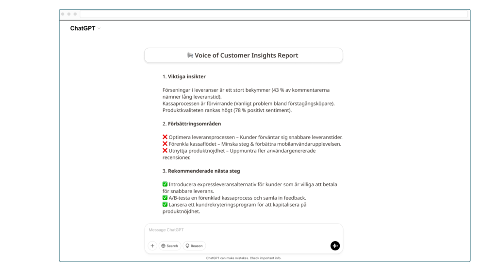 VOC insights_SV