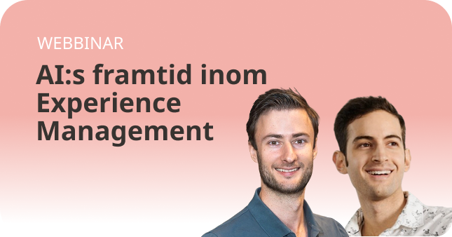 AIs framtid inom Experience Management
